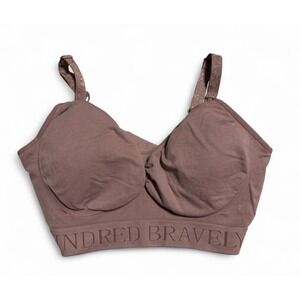 Kindred Bravely Sublime Hands Free Pumping Nursing Bra Mauve L Busty